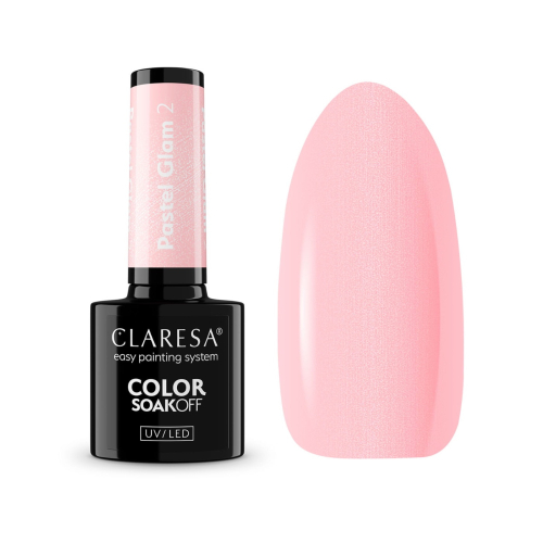 Claresa - *Pastel Glam* - Vernis semi-permanent Soak off - 02