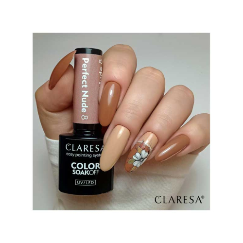 Claresa - *Perfect Nude* - Vernis à ongles semi-permanent Soak off - 08