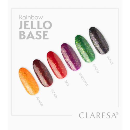 Claresa - *Rainbow Jello Base* - Vernis à ongles semi-permanent - Amber