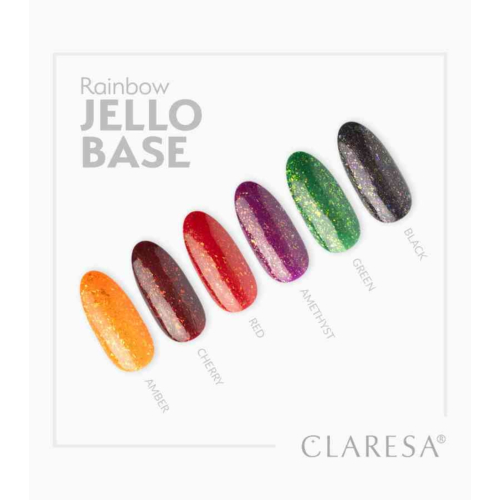 Claresa - *Rainbow Jello Base* - Vernis à ongles semi-permanent - Cherry