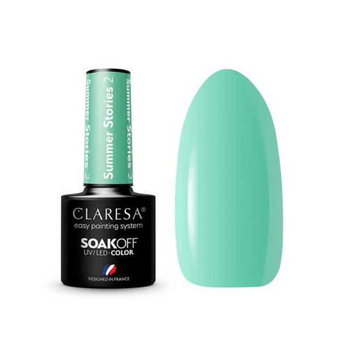 Claresa - *Summer Stories* - Vernis semi-permanent Soak off - 02