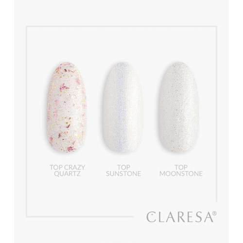 Claresa - Top Coat Semi-permanent - Crazy Quartz