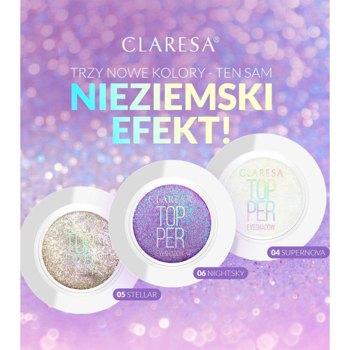 Claresa - Topper fard à paupières multichrome - 04: Supernova