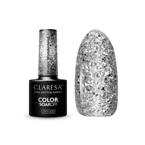 Claresa - *Winter Wonderland* - Soak off vernis semi-permanent - 10