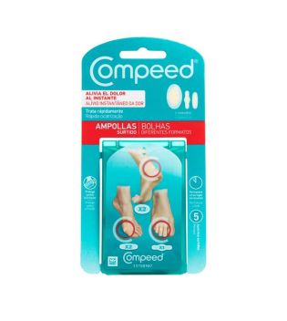 Compeed - Ampoules 3 tailles - 5 pansements