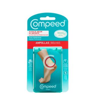 Compeed - Ampoules moyennes - 5 pansements