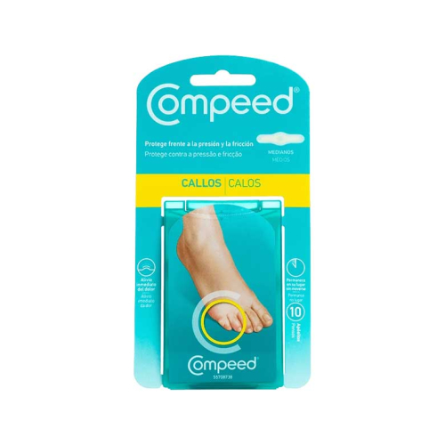 Compeed - Cors moyens - 10 pansements