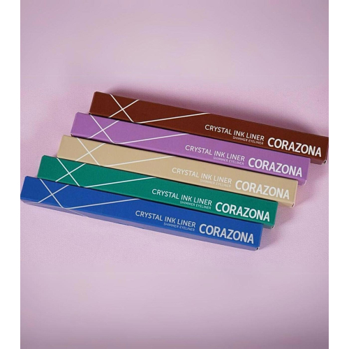 CORAZONA  - Eyeliner Crystal Ink Liner - Warm Up