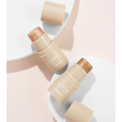 CORAZONA - Surligneur multi-sticks Glow In - Desert Light