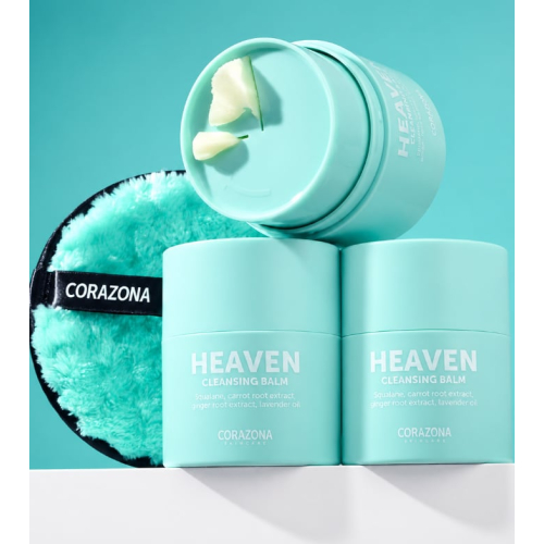 CORAZONA - Pack de 3 baumes démaquillants Heaven + disque cadeau