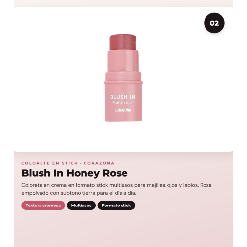 CORAZONA - Pack Duo Blush Blush In Berry Wine + Honey Rose