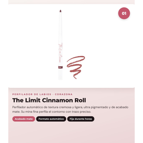 CORAZONA - Pack Trío Labios avec The Limit Cinnamon Roll, Pure Crystal Cocoa et Gloss Up Icy Kiss