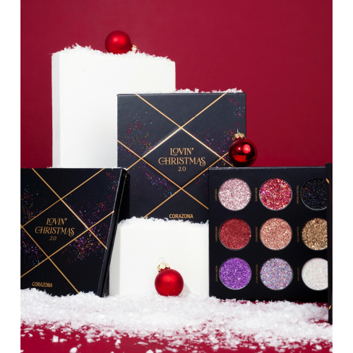 CORAZONA - Palette de paillettes pressées Lovin' Christmas 2.0