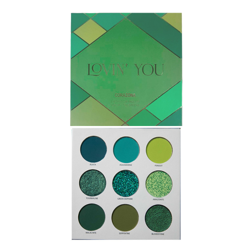 CORAZONA - Palette de fards à paupières Lovin' You - Vol. 4 The Greens