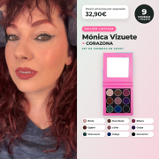 CORAZONA - Palette de fards à paupières personnalisée Monica Vizuete