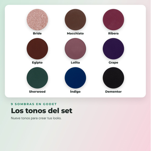 CORAZONA - Palette de fards à paupières personnalisée Monica Vizuete
