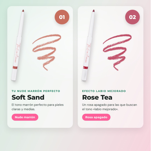 CORAZONA The Limit Full Set | 8 Profilers à Lèvres Ultrapigmentés avec Texture Crémeuse et Fini Mat Cruelty Free Vegan