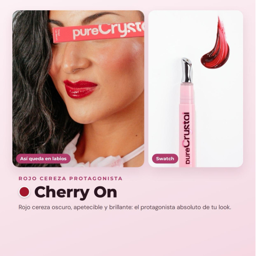 CORAZONA - Sérum à lèvres Pure Crystal - Cherry On