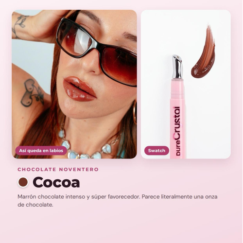 CORAZONA - Sérum à lèvres Pure Crystal - Cocoa