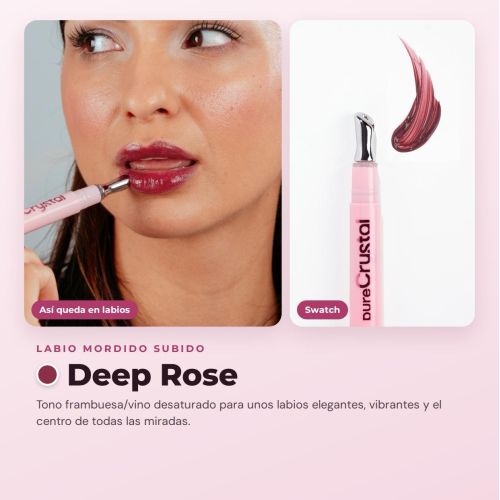 CORAZONA - Sérum à lèvres Pure Crystal - Deep Rose