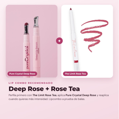 CORAZONA - Sérum à lèvres Pure Crystal - Deep Rose