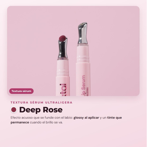 CORAZONA - Sérum à lèvres Pure Crystal - Deep Rose