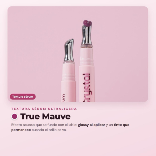 CORAZONA - Sérum à lèvres Pure Crystal - True Mauve