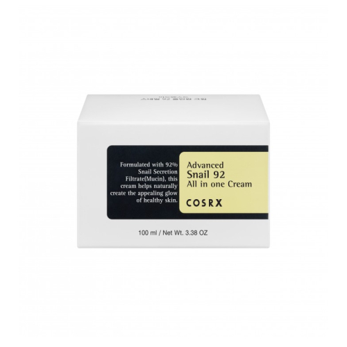 COSRX - Creme hydratant Advanced Snail 92 All in one Cream