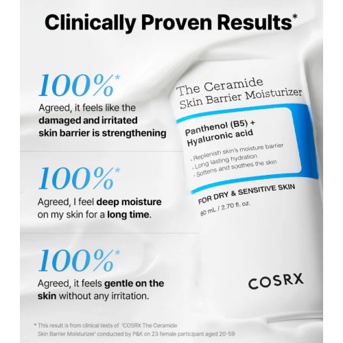 COSRX - Crème hydratante réparatrice The Ceramide