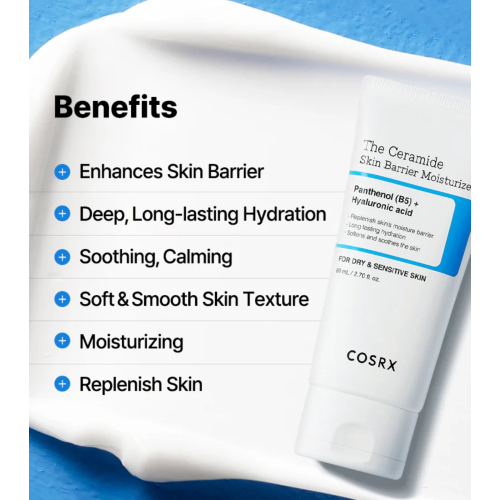 COSRX - Crème hydratante réparatrice The Ceramide