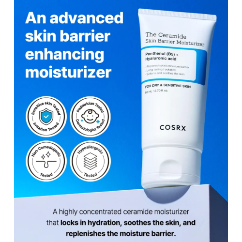COSRX - Crème hydratante réparatrice The Ceramide