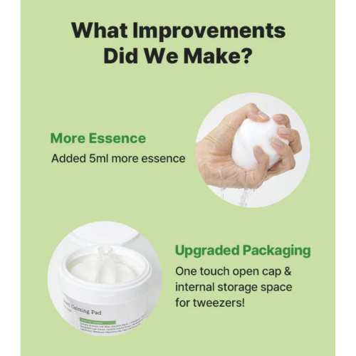 COSRX - Tonique visage apaisant vert au format pads