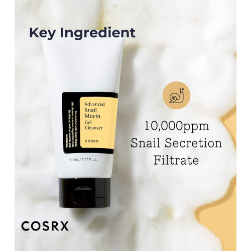COSRX - Gel Nettoyant Réparateur Advanced Snail Mucin