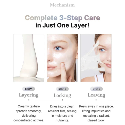 COSRX - Masque facial peel-off PDRN EXOSOME Skinplaning Glaze