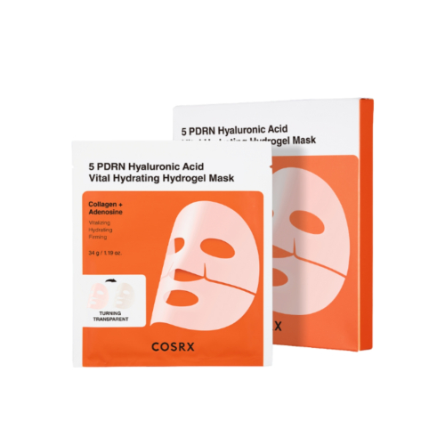 COSRX - *5 PDRN* - Lot de 3 masques hydratants pour le visage Hyaluronic Acid Vital