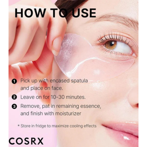 COSRX - Patchs oculaires hydrogel The Peptide Collagen