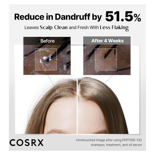 COSRX - *Peptide-132* - Shampoing réparateur Ultra Perfect Hair Bonding