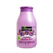 Cottage - Lait Douche Hydratant 250ml - Praliné Violet et Rose