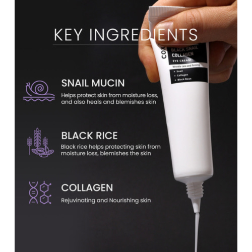 COXIR - Contour des yeux Black Snail Collagen