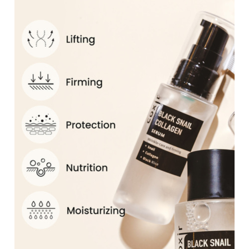 COXIR - Émulsion hydratante Black Snail Collagen