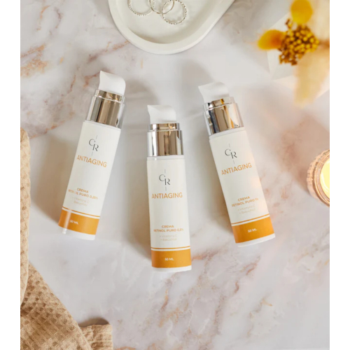 CR Cosmetics - *Antiaging* - Crème visage nourrissante au rétinol pur 0,25 %