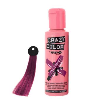 CRAZY COLOR Nº 41 - Crème de coloration de cheveux - Cyclamen 100ml