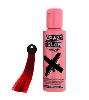 CRAZY COLOR Nº 56 - Crème de coloration de cheveux - Fire 100ml