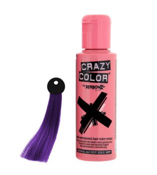 CRAZY COLOR Nº 62 - Crème de coloration de cheveux - Hot Purple 100ml