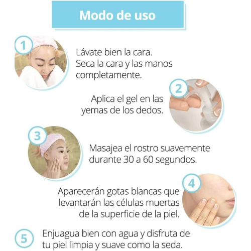 Cure - Gel exfoliant doux Natural Aqua Gel