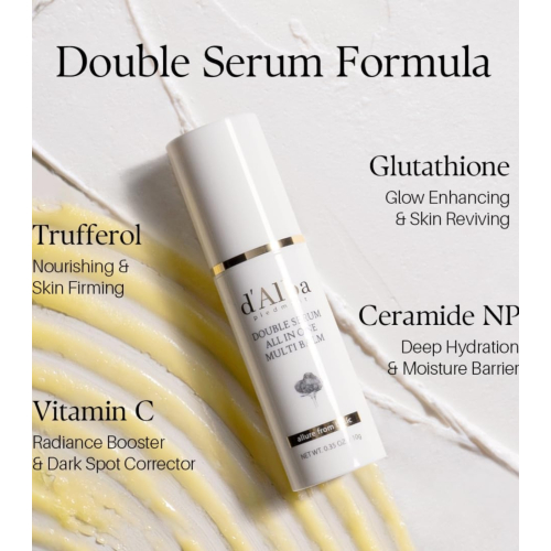 D'Alba - Baume facial multiusages Double Serum All In One
