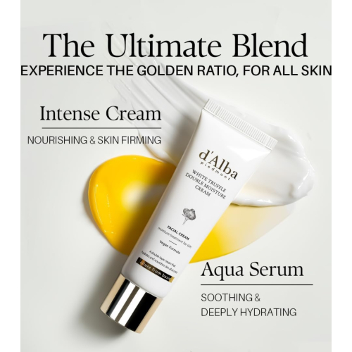 D'Alba - Crème hydratante pour le visage Double White Truffle