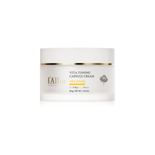 D'Alba - Crème faciale illuminatrice Vita Toning Capsule