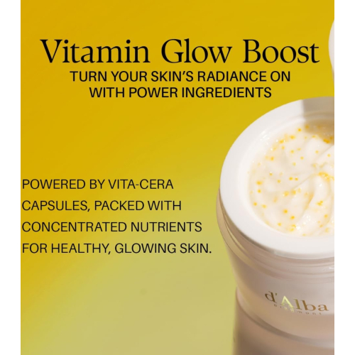 D'Alba - Crème faciale illuminatrice Vita Toning Capsule
