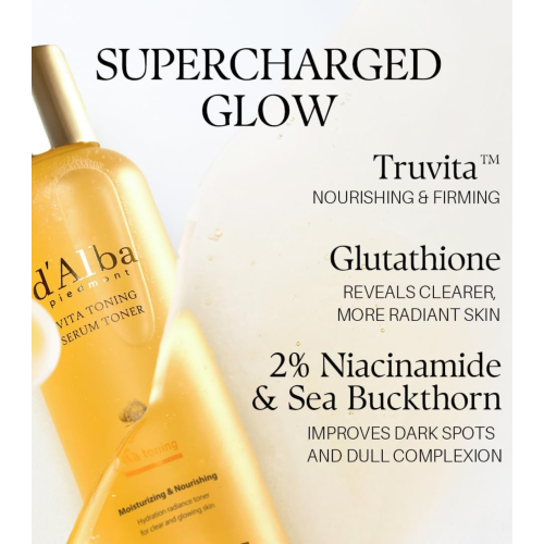 D'Alba - Tonic-Sérum facial illuminant Vita Toning
